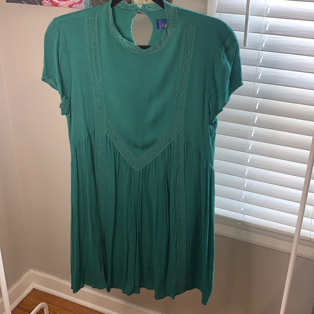 Green dress